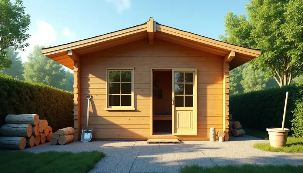 Der richtige Wandaufbau für Ihre Außensauna