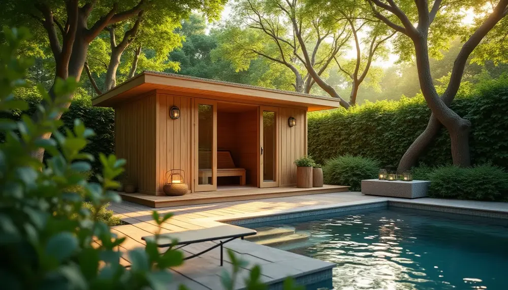 Die besten Ideen für einen effektiven Sichtschutz um deine Außensauna