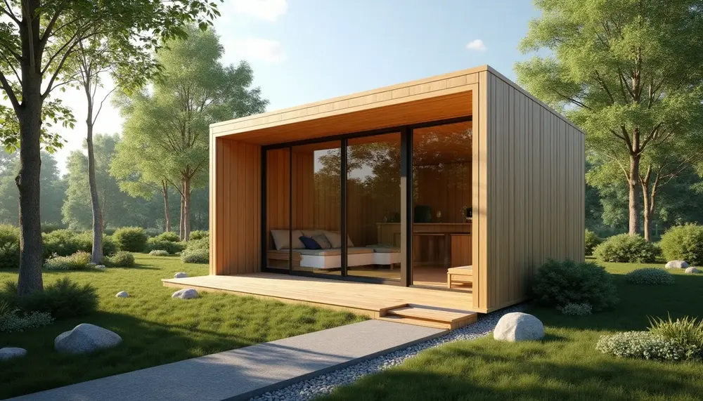 Die Vorteile einer aussensauna kubus: Modern und funktional