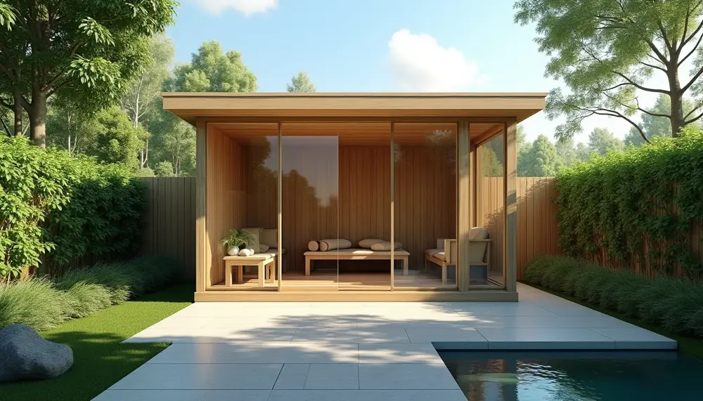 Glasklares Wellnessvergnügen: Die Vorteile einer verglasten Aussensauna