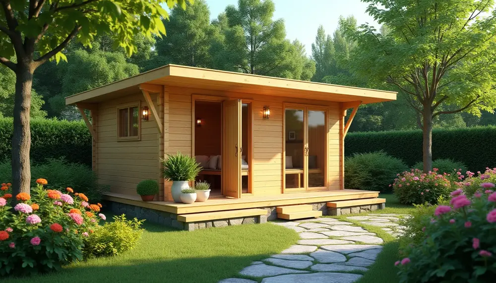 so-integrieren-sie-eine-aussensauna-blockhaus-perfekt-in-ihren-garten